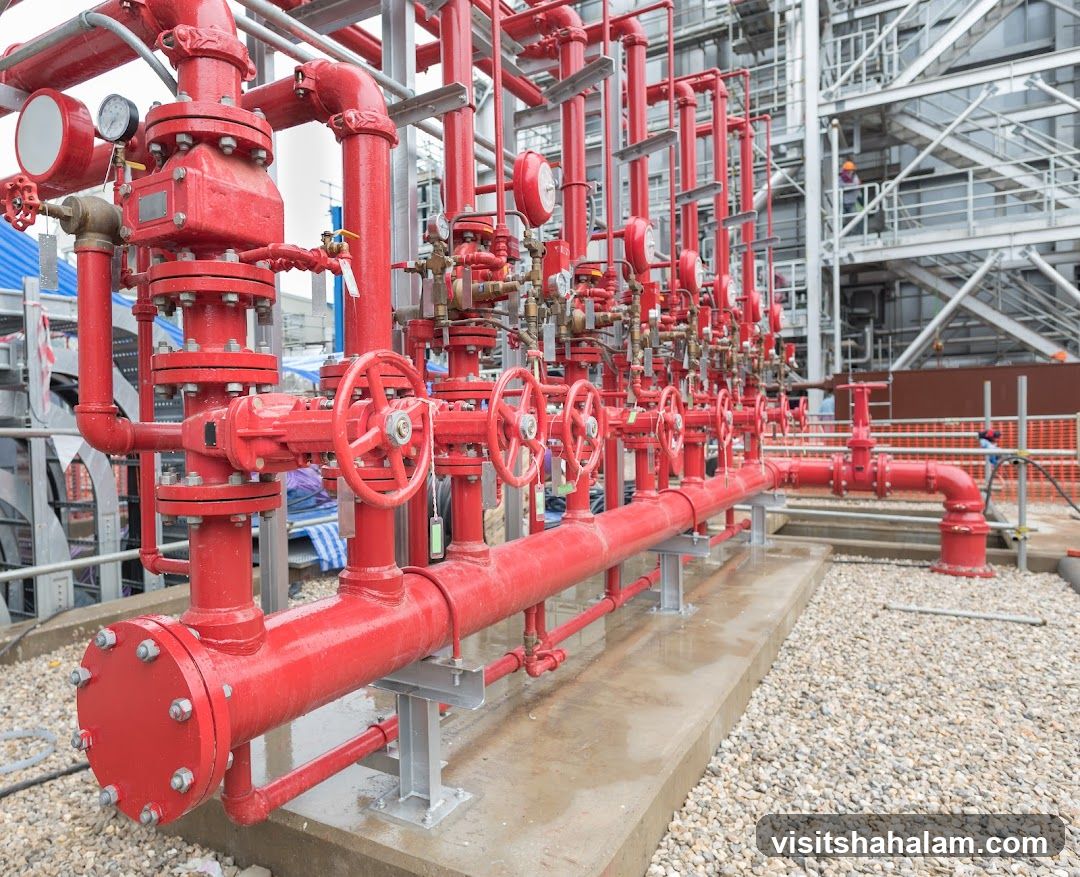 Industrial Piping System
