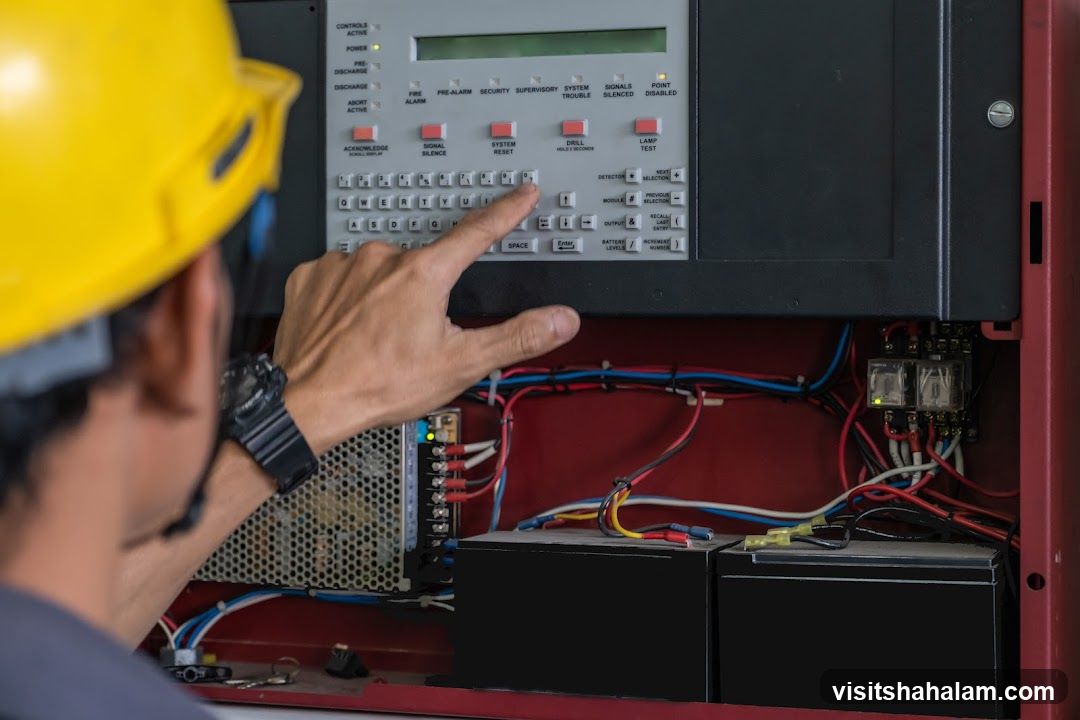 Fire Alarm System Control Panel