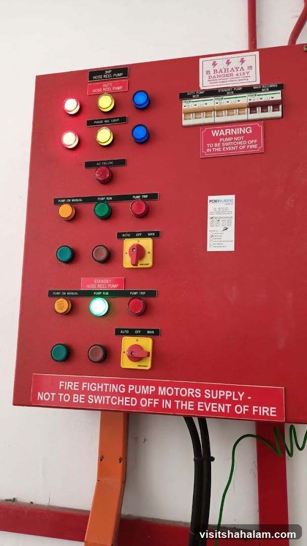 Fire Fighting Pump Control Panel