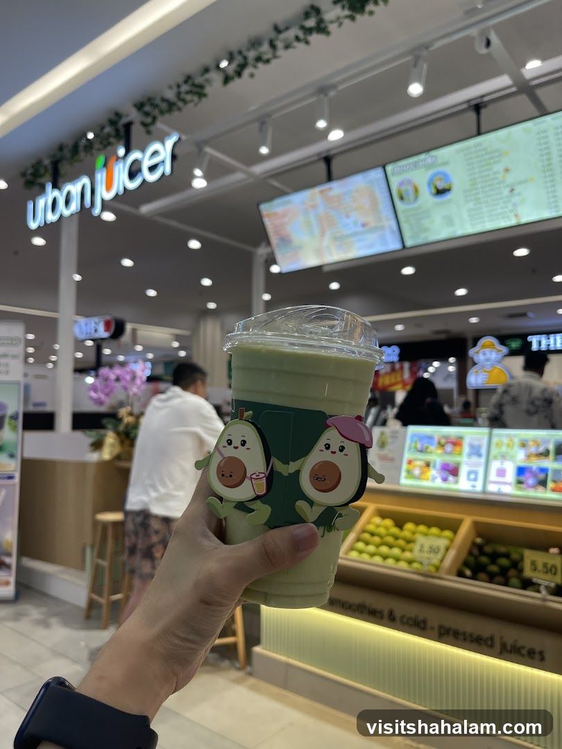 Juice Shop Counter
