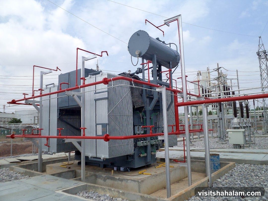 Electrical Substation Transformer