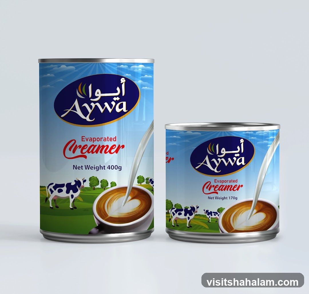 Aywa Evaporated Creamer Cans