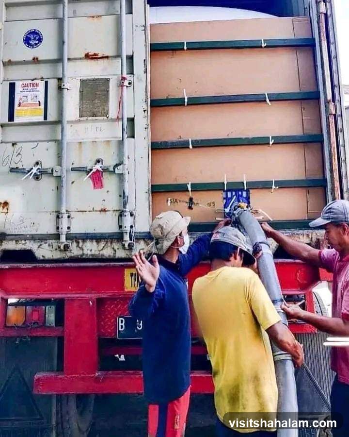 Loading a Shipping Container