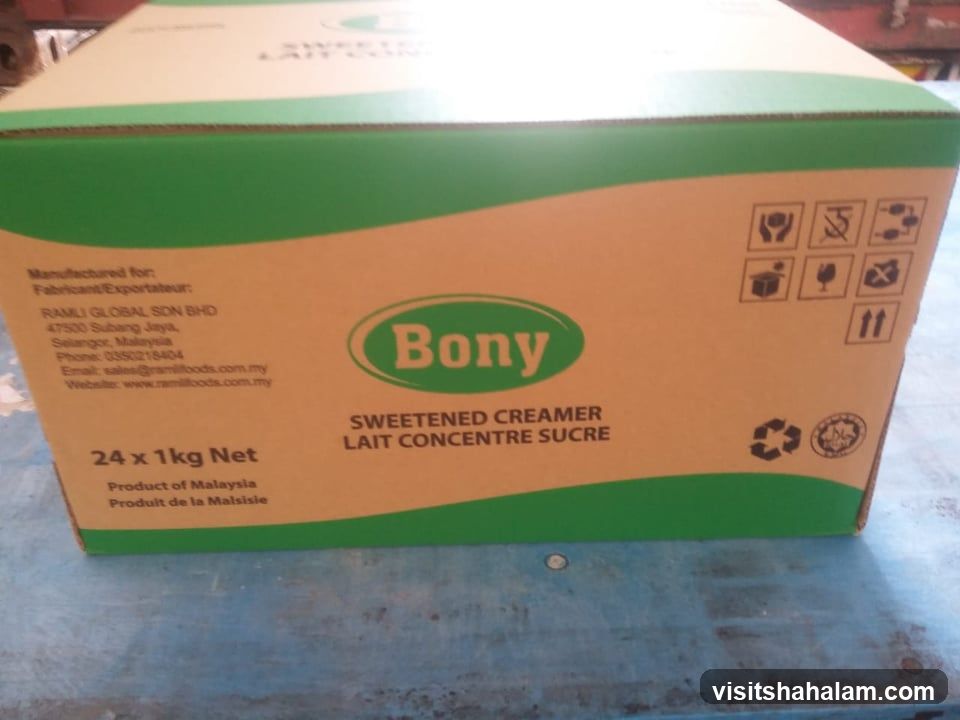 Bony Sweetened Creamer Box