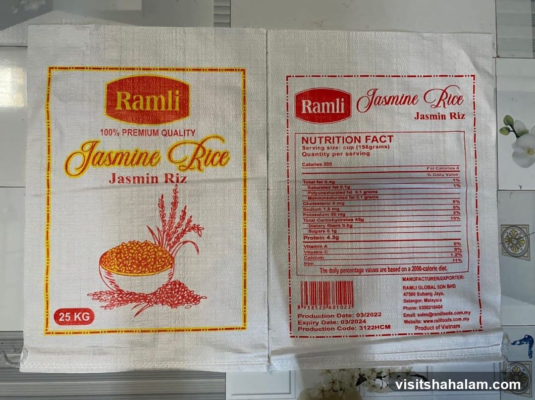 Ramli Jasmine Rice Bag