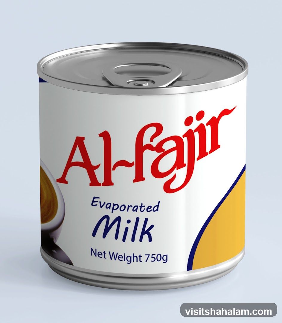 Al-Fajir Evaporated Milk Can