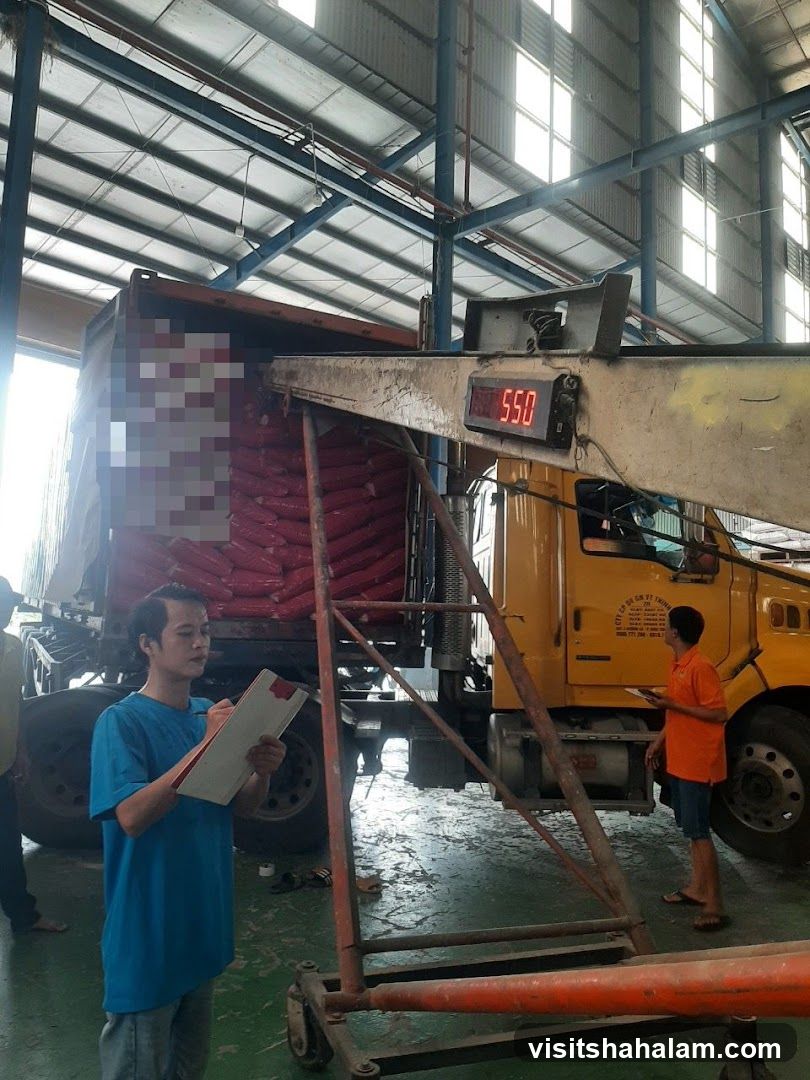 Weighing Truck Load
