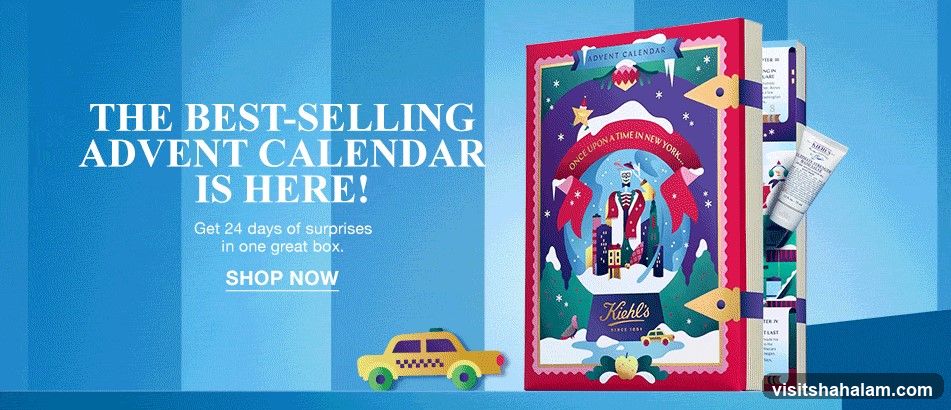 Kiehl's Advent Calendar Promotion