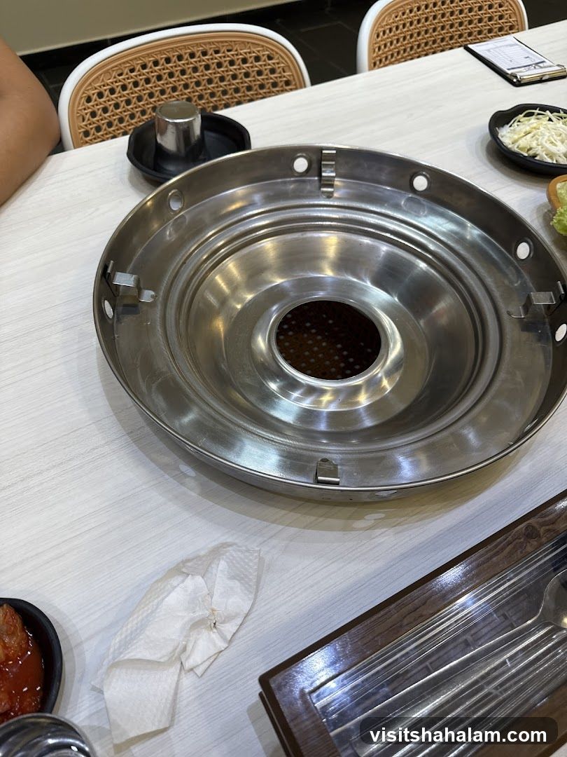 Table Setting for Korean BBQ