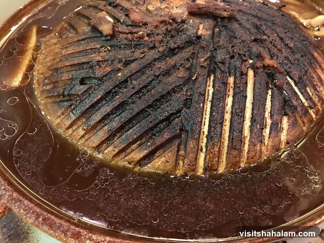 Burnt Grill Pan