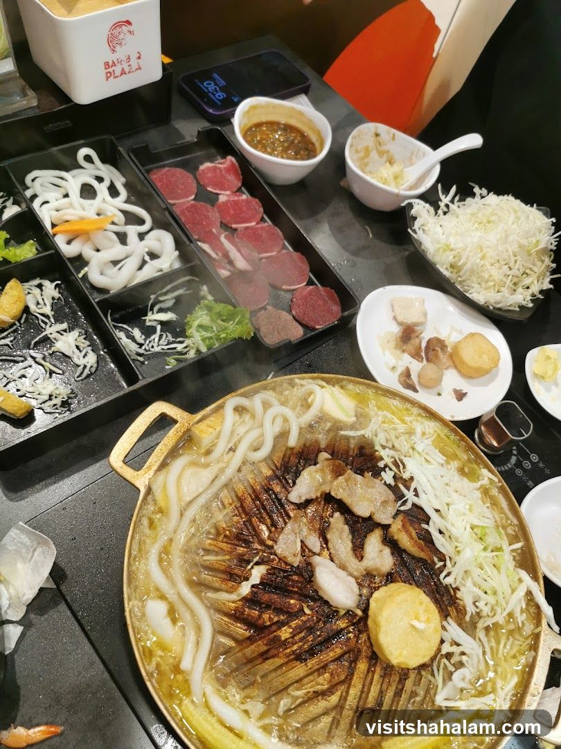 Grill and Ingredients