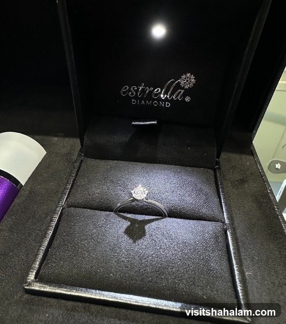 Diamond Ring in Presentation Box