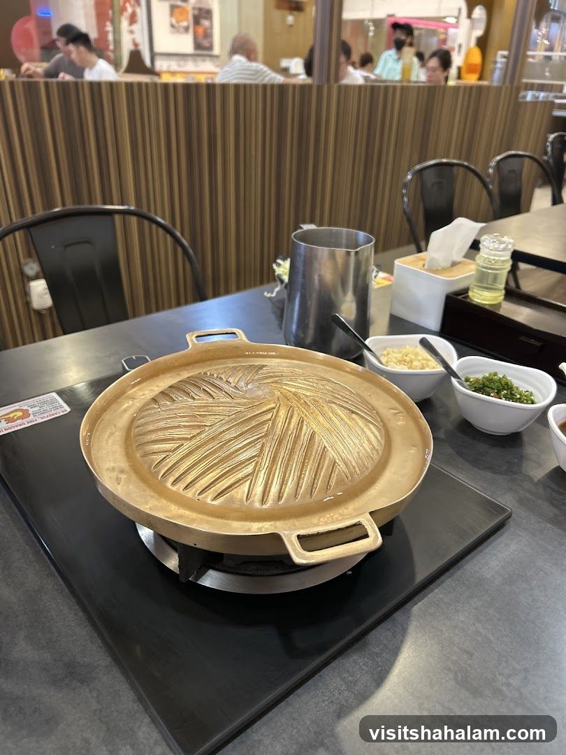 Grill Pan Setup