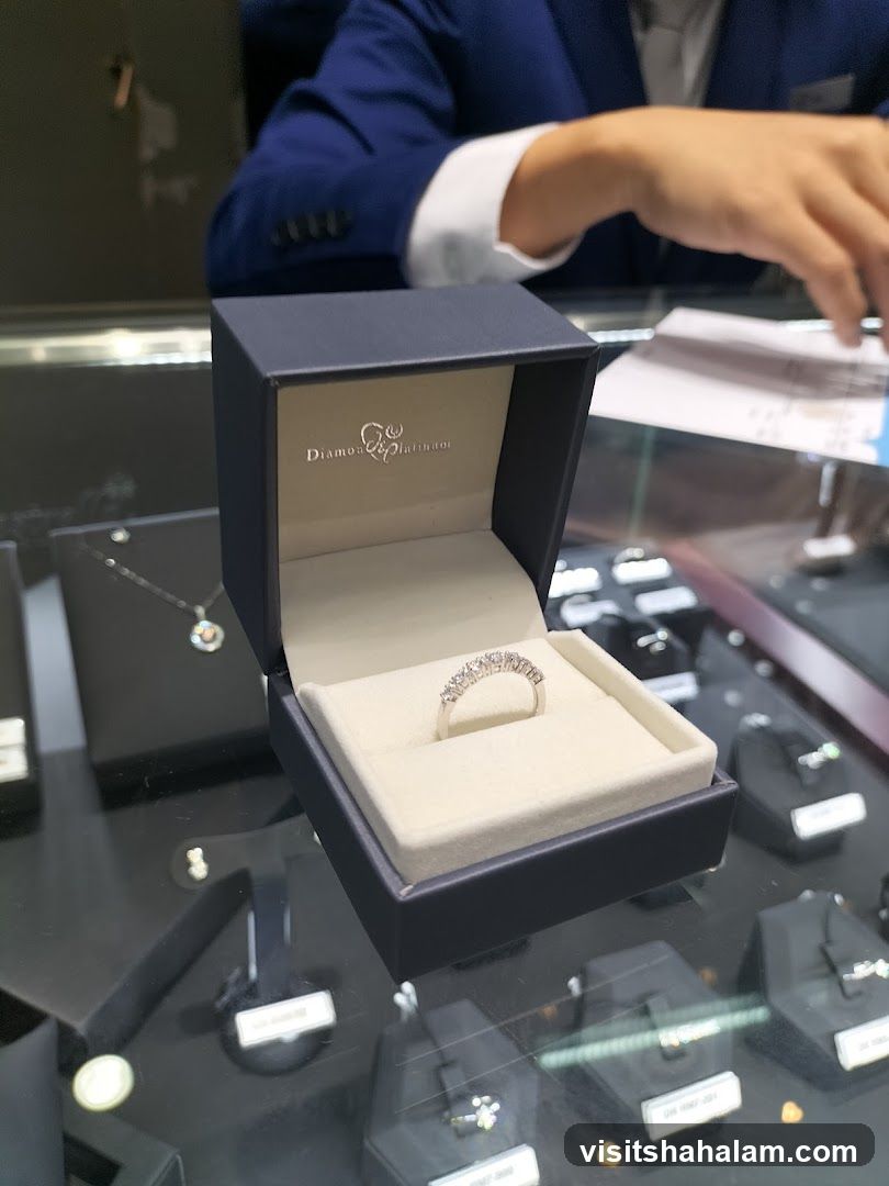 Diamond Ring in Display Box