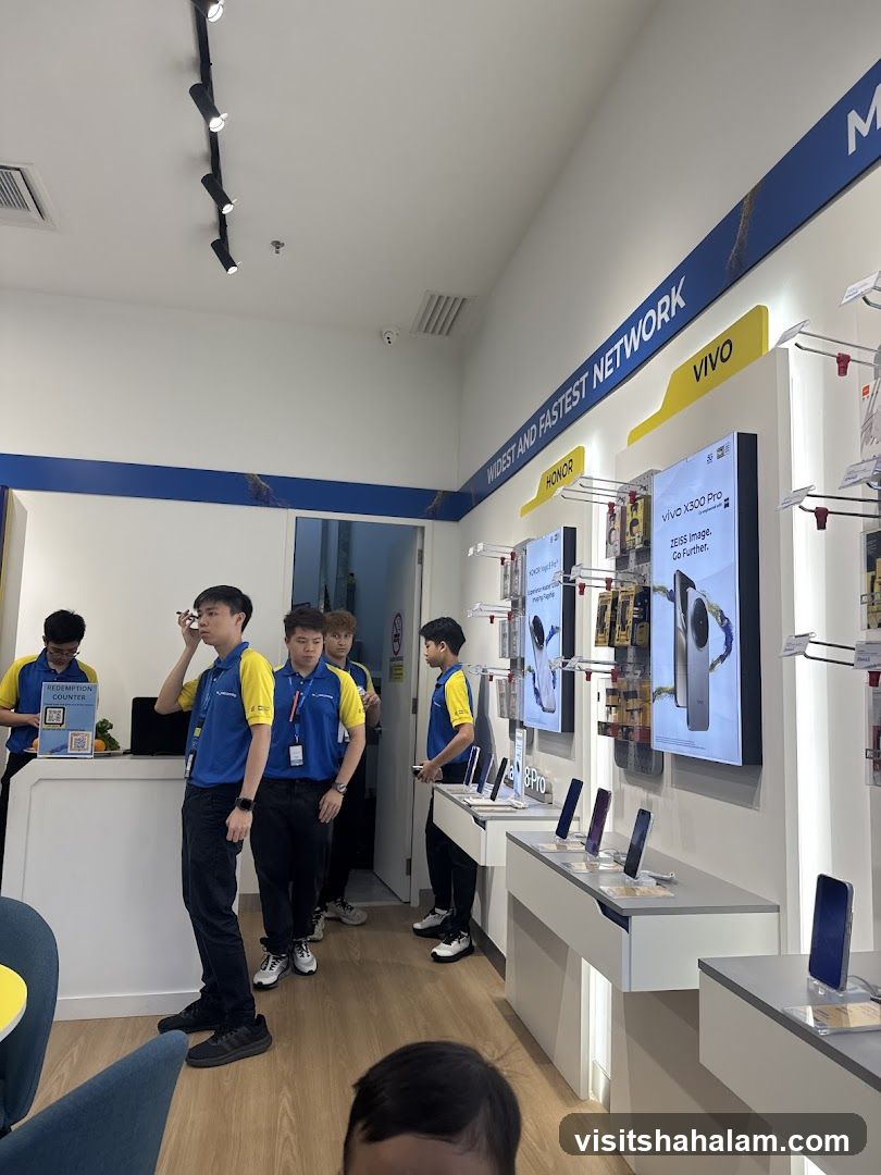 Mobile Phone Store Interior