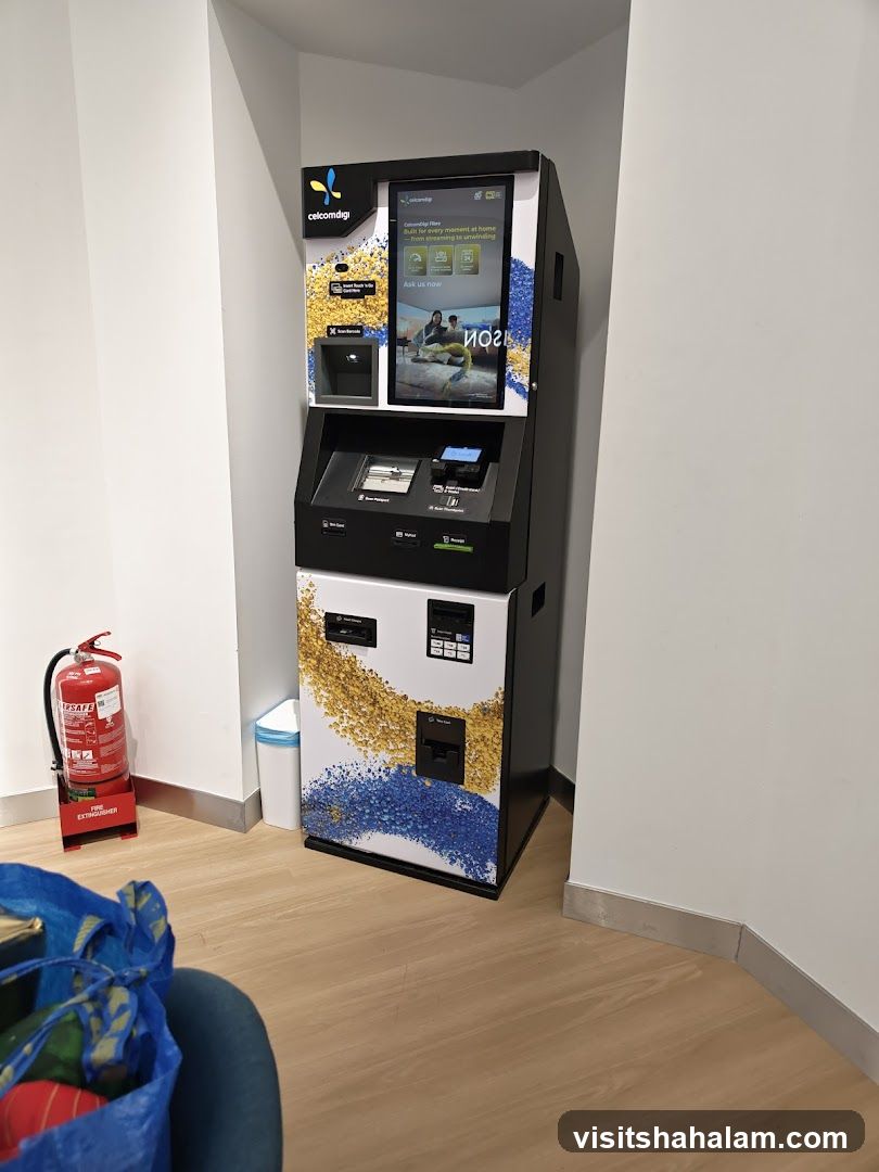 CelcomDigi Self-Service Kiosk