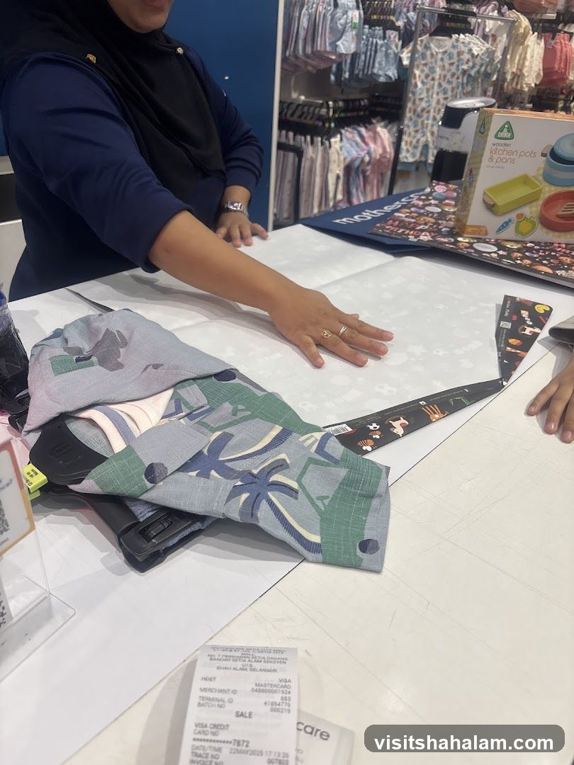 Checkout Counter with Merchandise