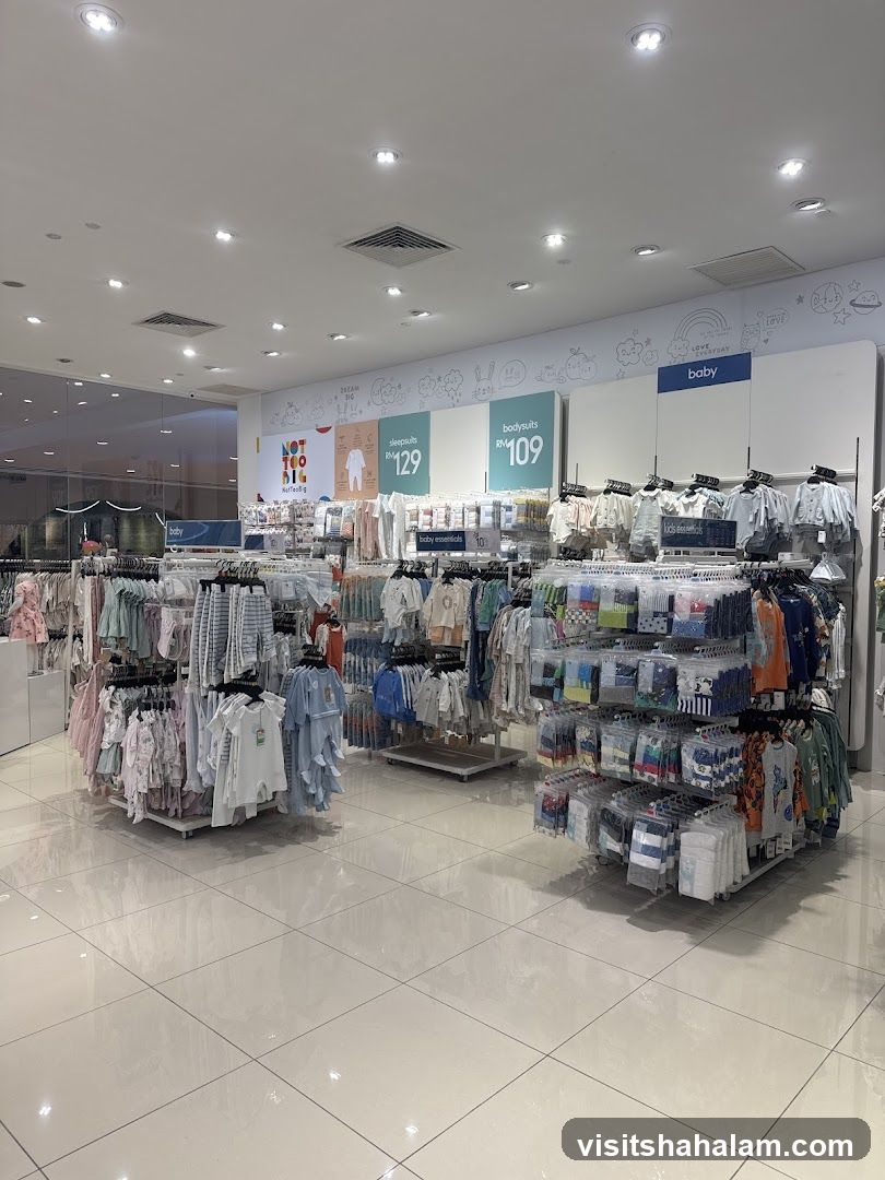 Baby Clothing Store Interior