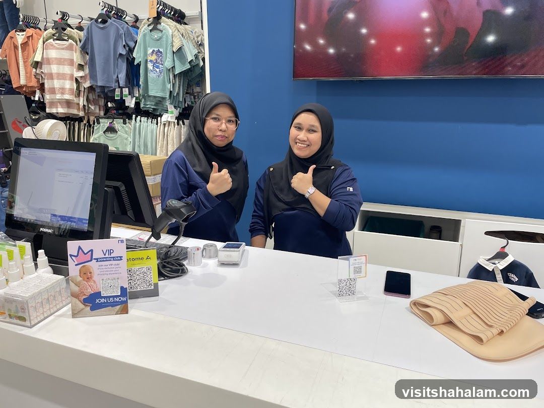 Retail Staff at Checkout