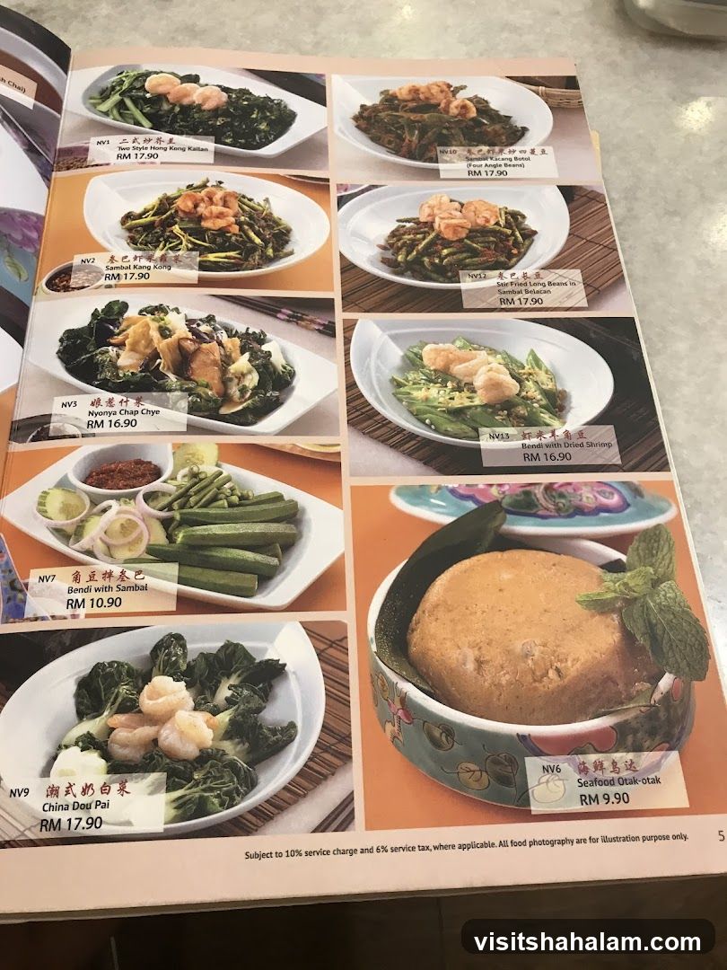 Menu Page