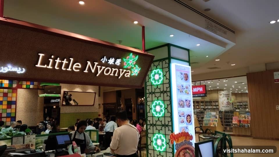 Restaurant Interior with Menu Display