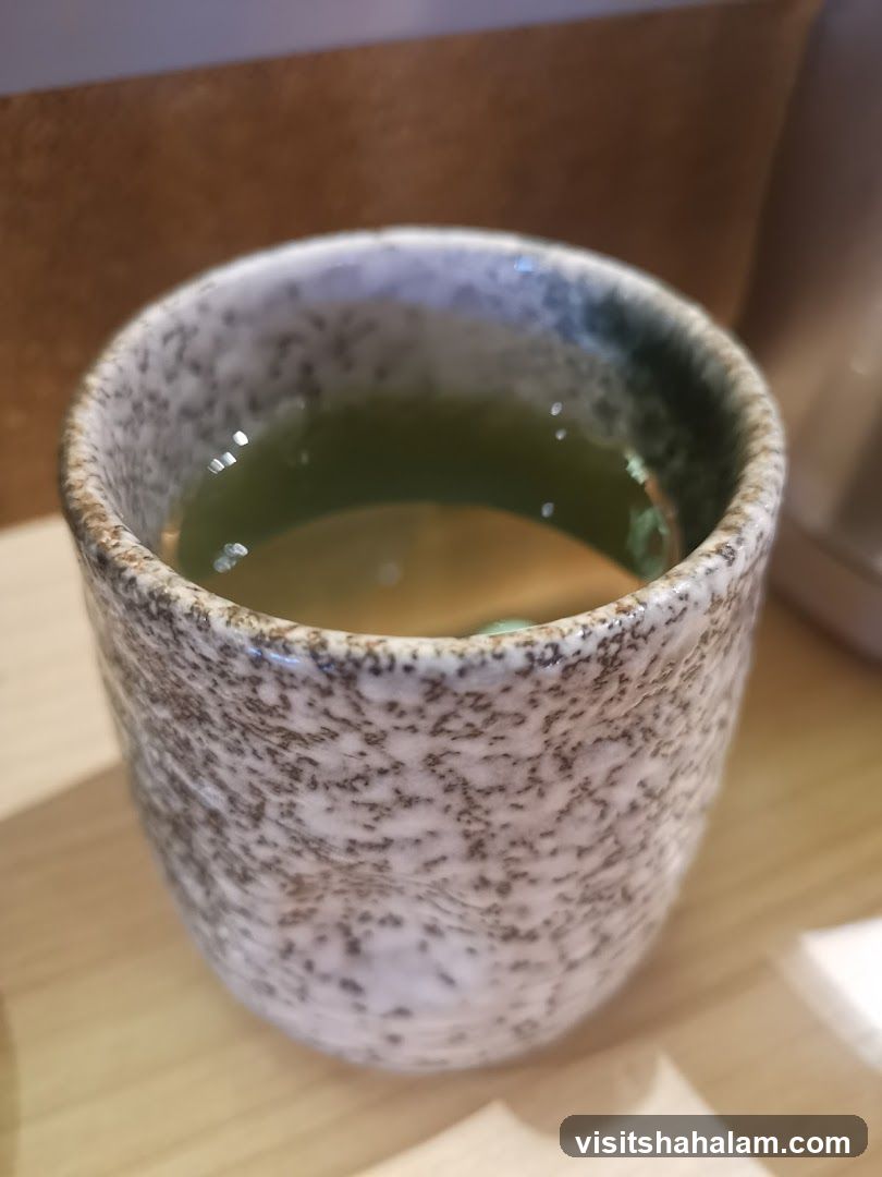 Tea in a Speckled Cup