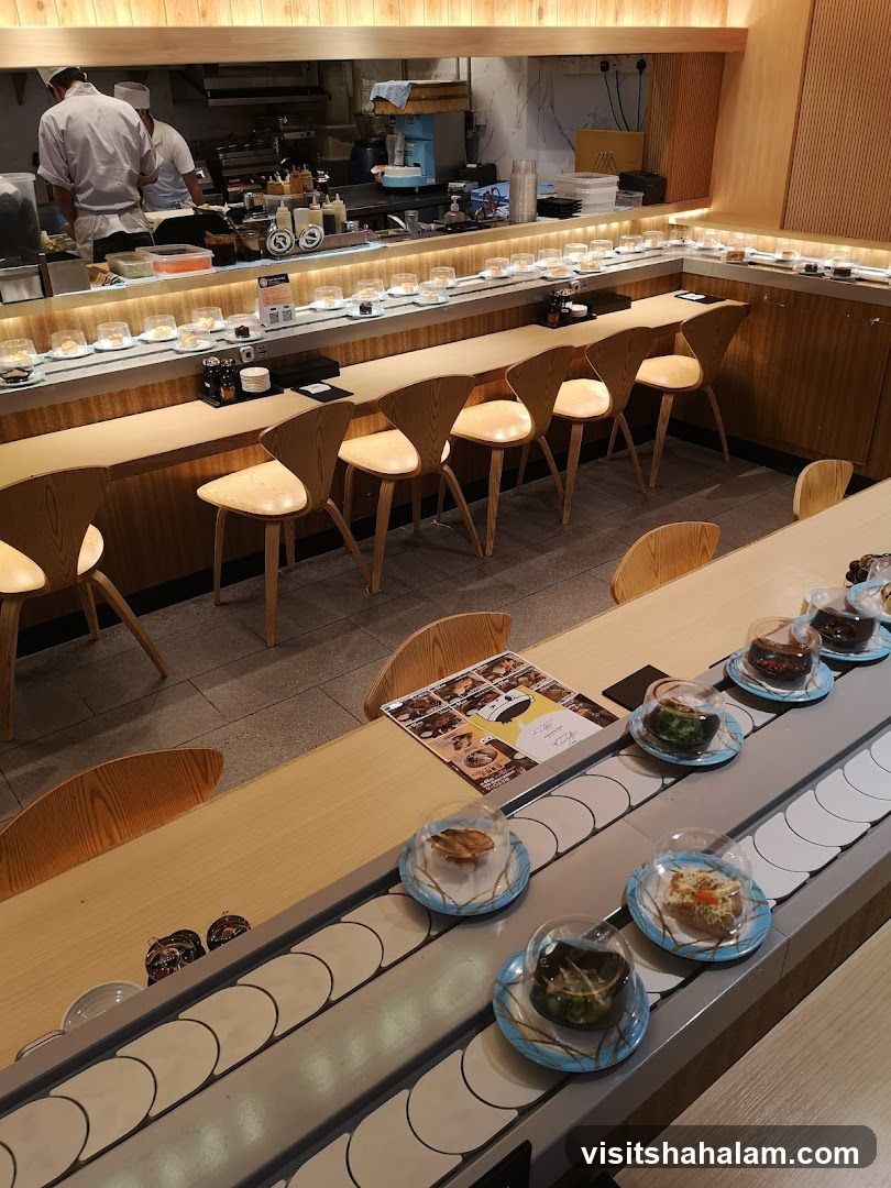 Sushi Conveyor Belt Restaurant