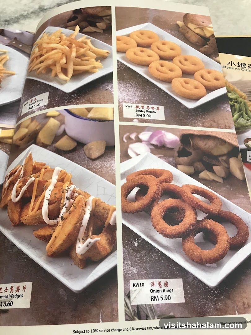Menu Page
