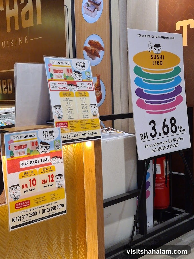 Sushi Jiro Promotions