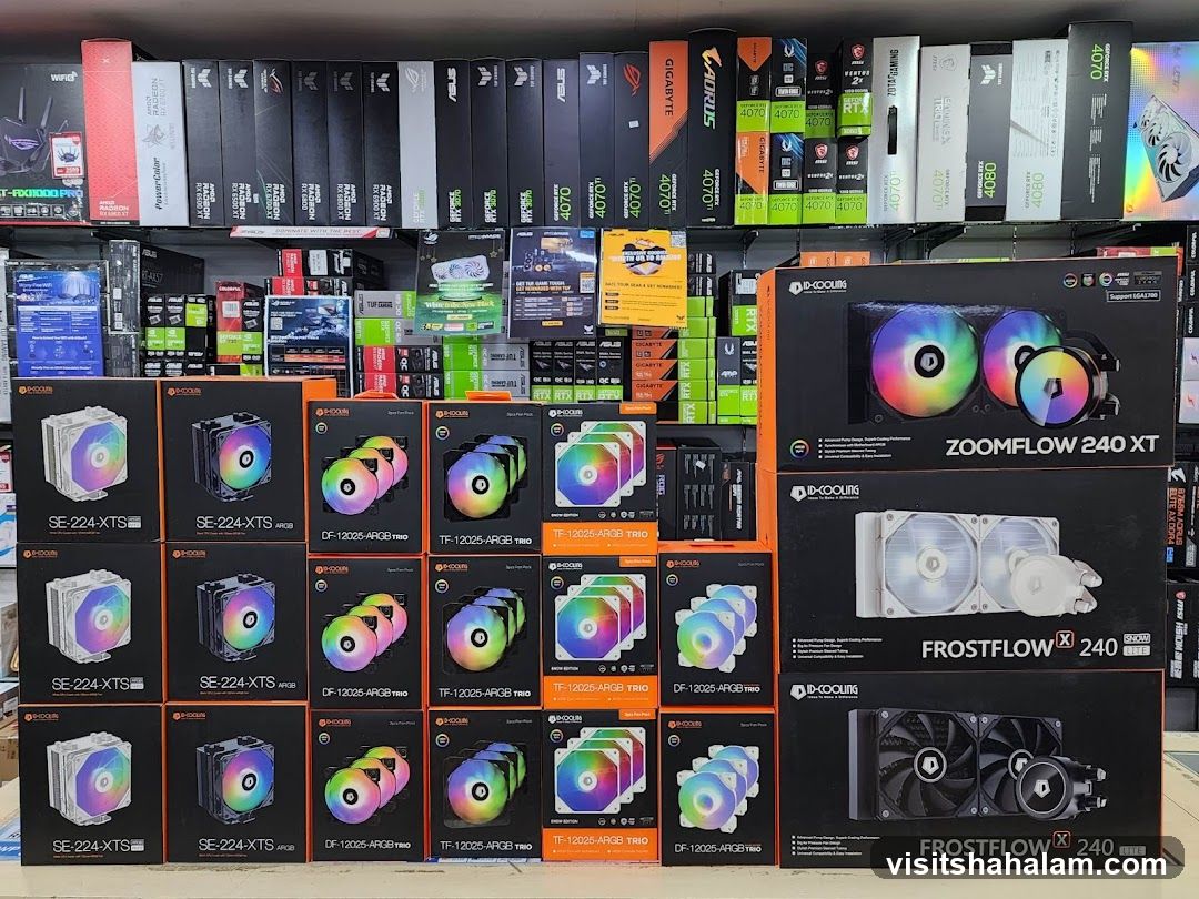 Computer Components Display