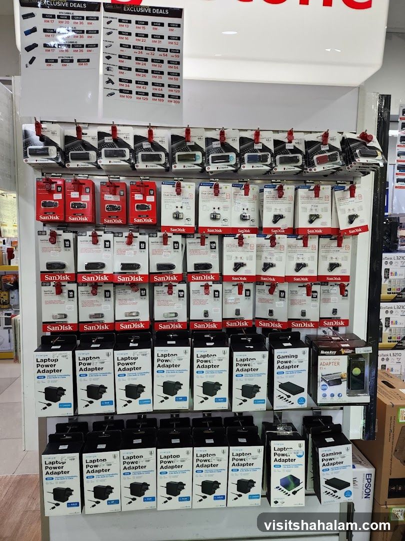 Electronics Store Display