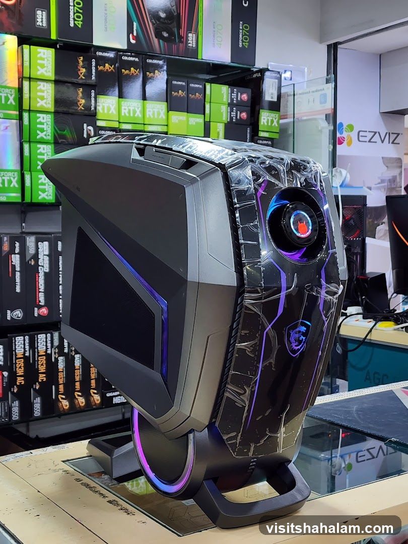 Computer Case and Graphics Cards
