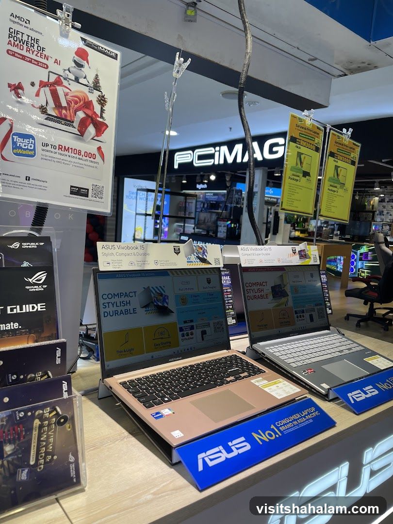 Electronics Store Display