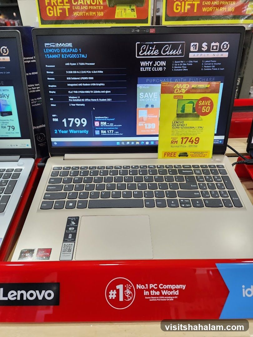 Lenovo Laptop Promotion