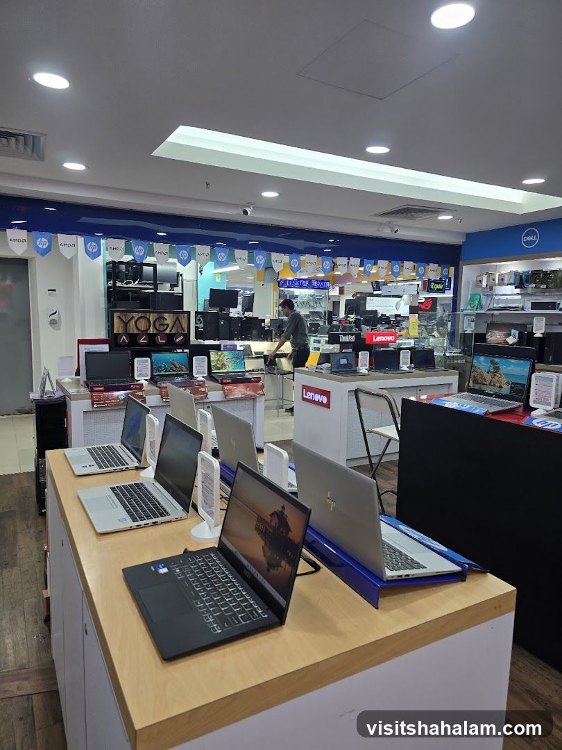 Computer Store Display