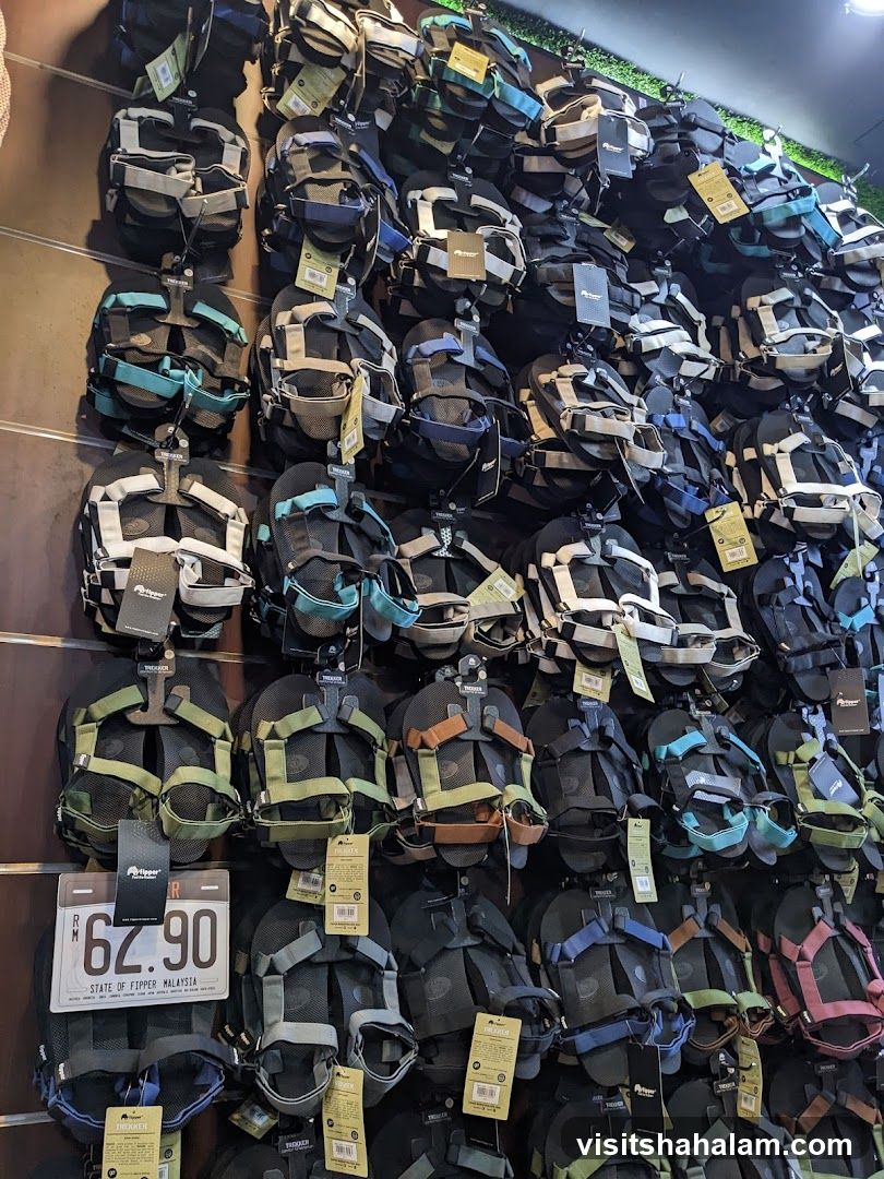 Sandals Display
