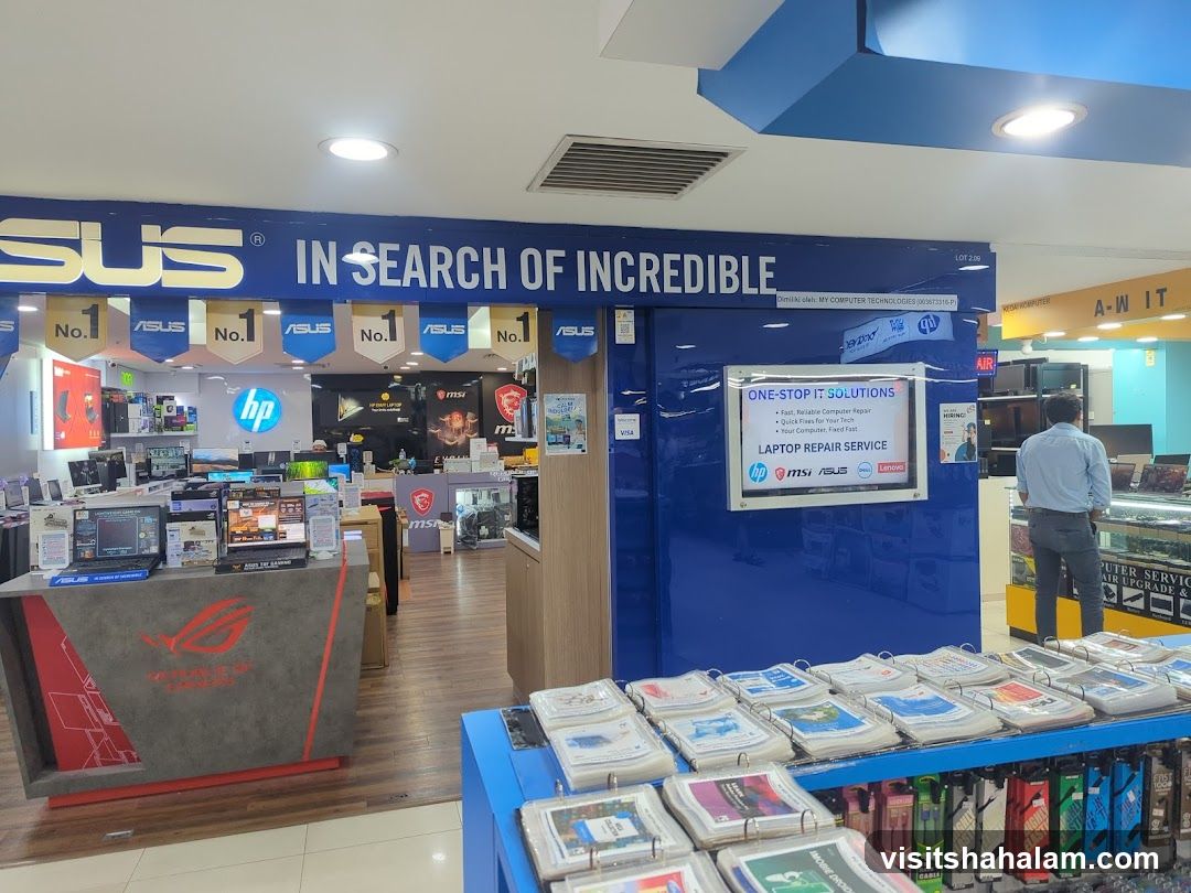 Computer Store Interior