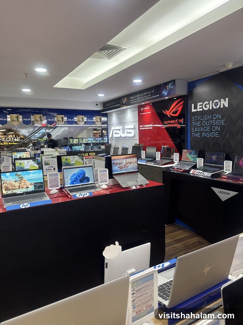 Electronics Store Display