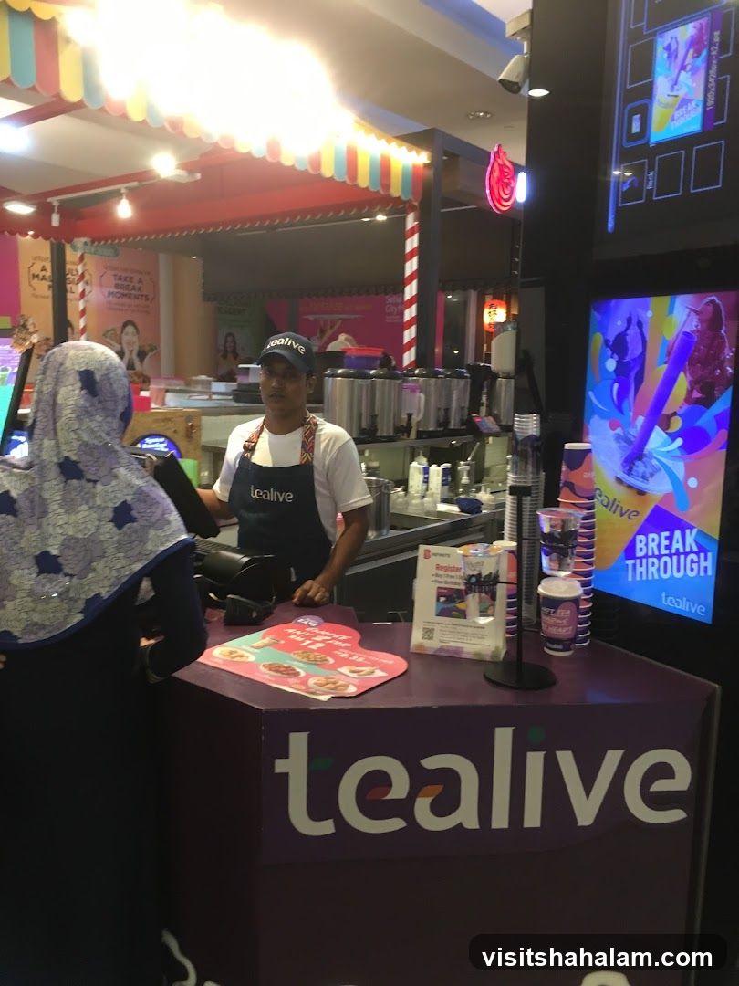 Tealive Counter