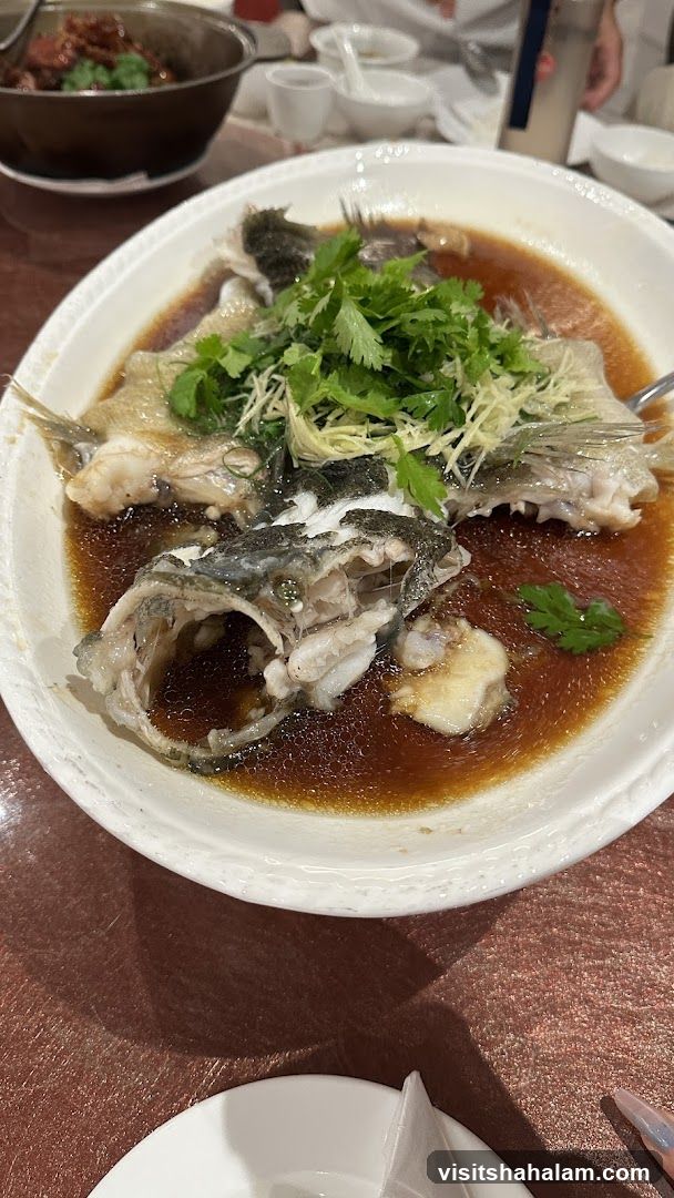 Steamed Fish Dish