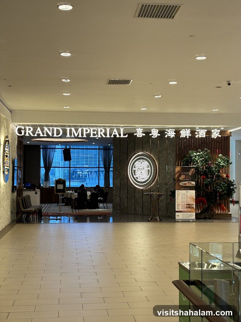 Grand Imperial Restaurant Entrance