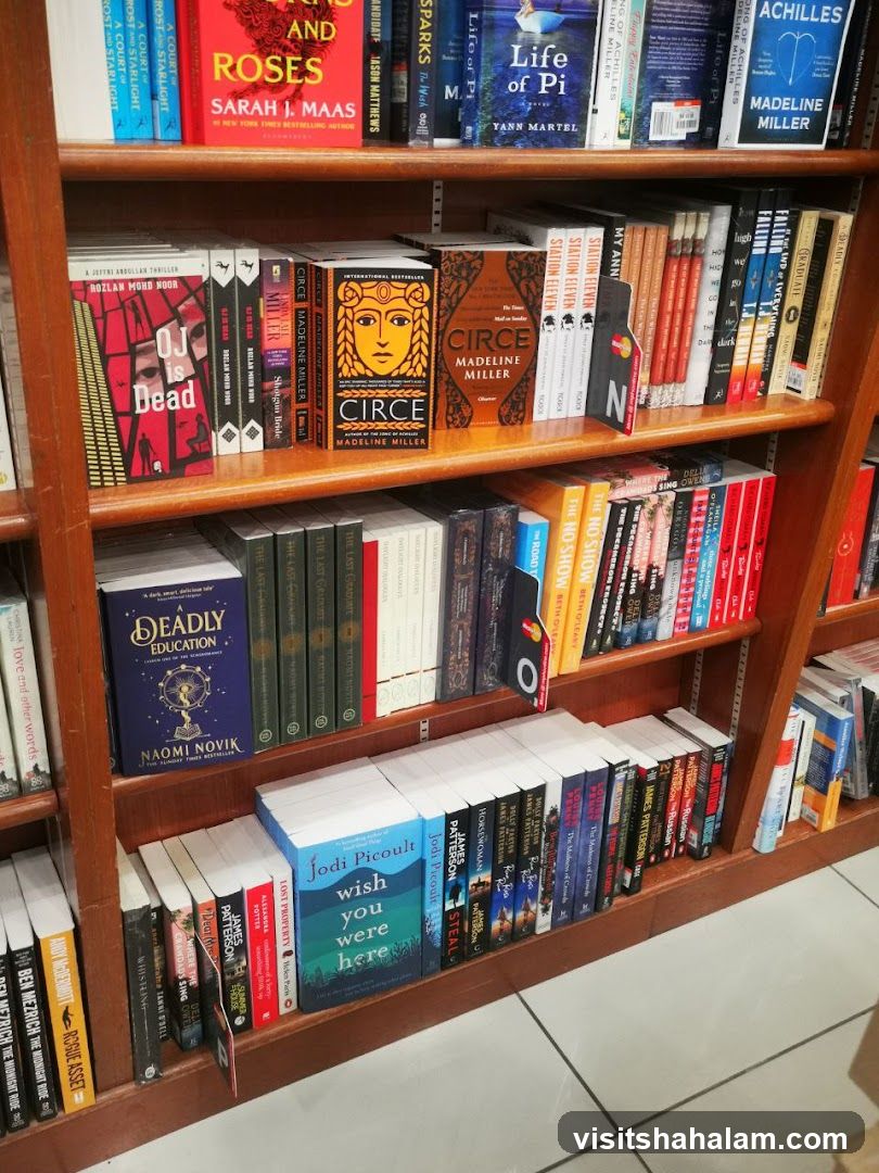 Books on Shelves