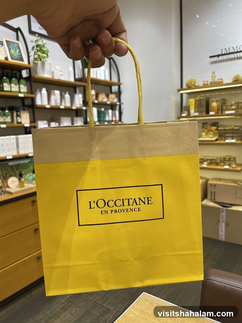 L'Occitane Shopping Bag