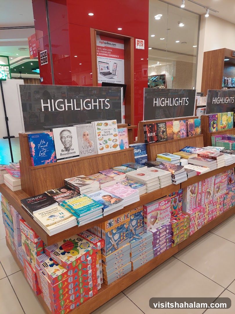 Bookstore Highlights Display