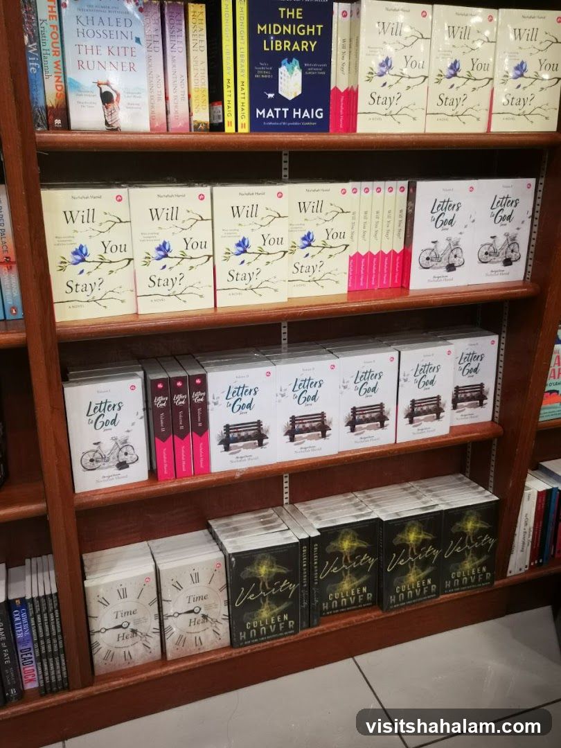 Books on Shelves
