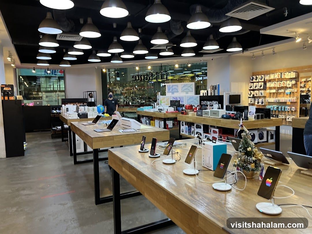 Electronics Store Interior