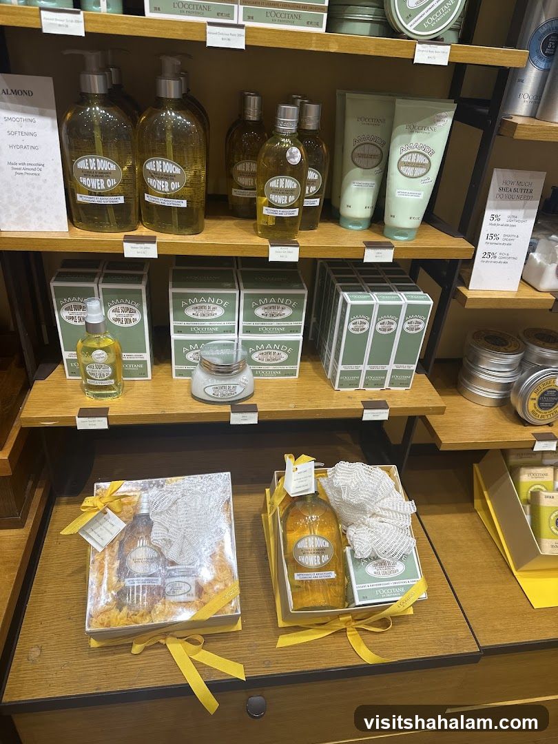 L'Occitane Almond and Shea Butter Products