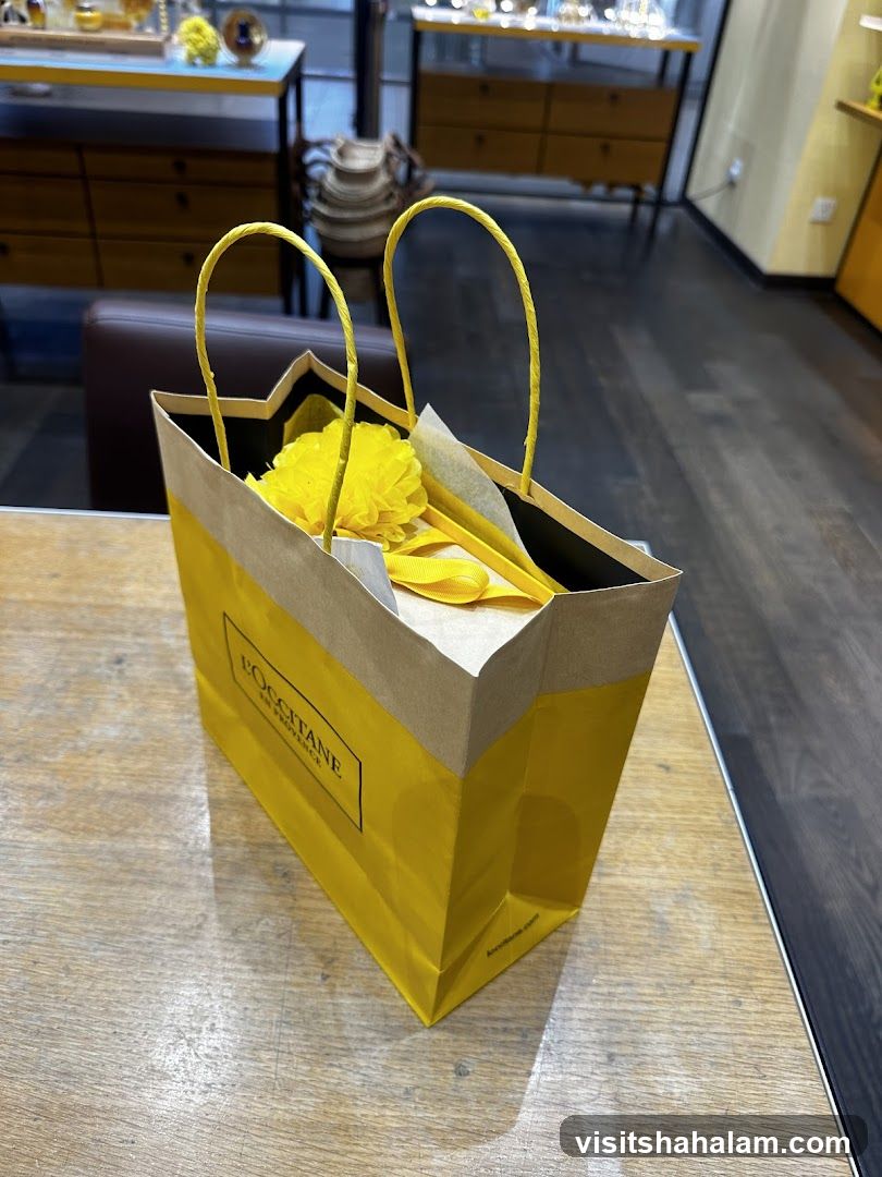 L'Occitane Shopping Bag