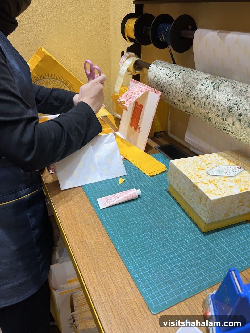 Gift Wrapping Station