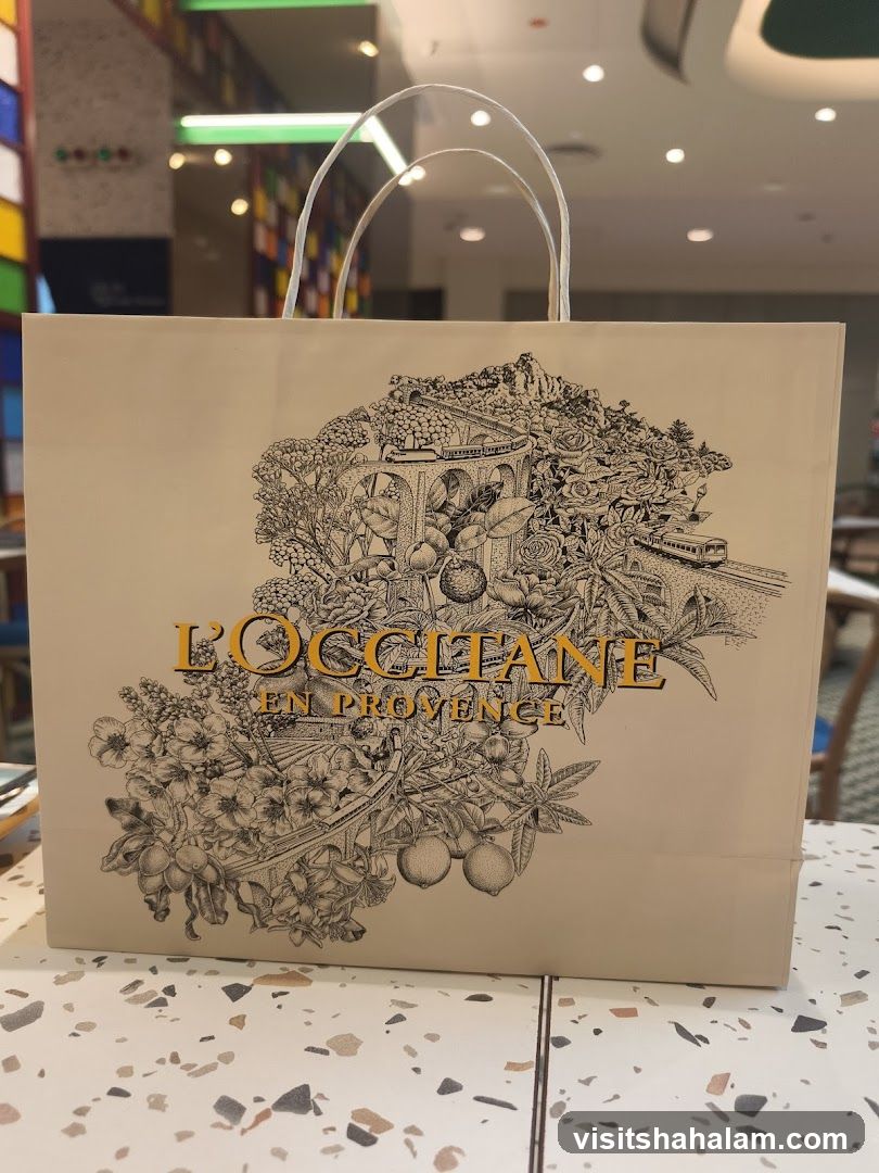 L'Occitane Shopping Bag